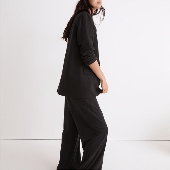 MadeWell Drapeweave Caldwell Double-Breasted Blazer in Black Size XS NH328 NEW - Picture 2 of 15